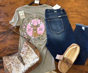 Simply Southern Ladies Deer Tee