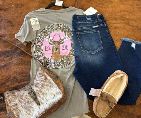 Simply Southern Ladies Deer Tee
