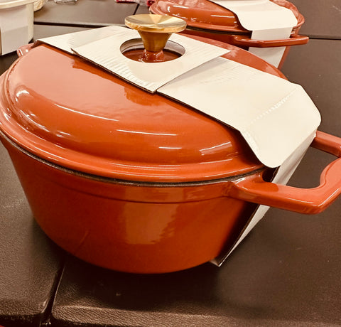 Burnt Orange Dutch Oven