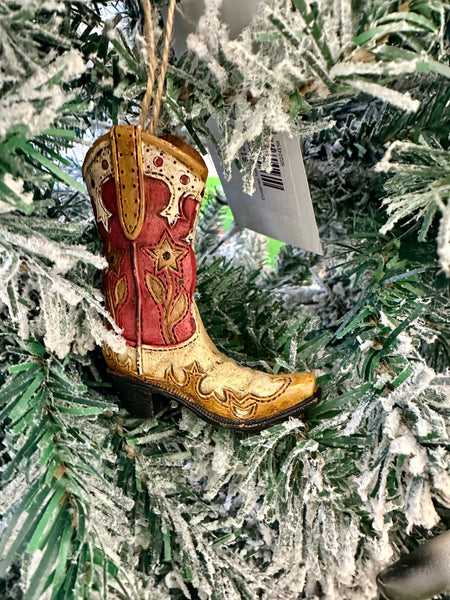 Christmas Tree Ornament Boot