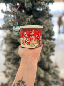Christmas Tree Cakes Little Debbie Large 3-Wick Candle 14.5oz