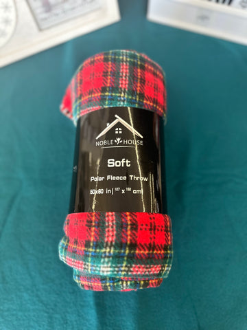 50x60 in Soft Fleece Throw