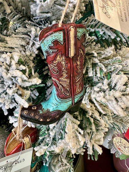Christmas Tree Ornament Boot