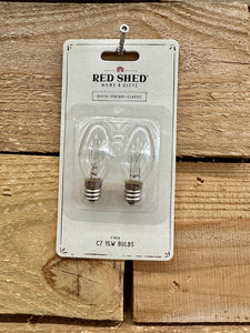 2-Pack C7 15W Bulbs