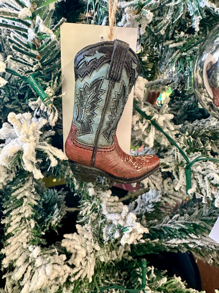 Christmas Tree Ornament Boot