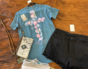 Simply Southern Shell Cross Tee