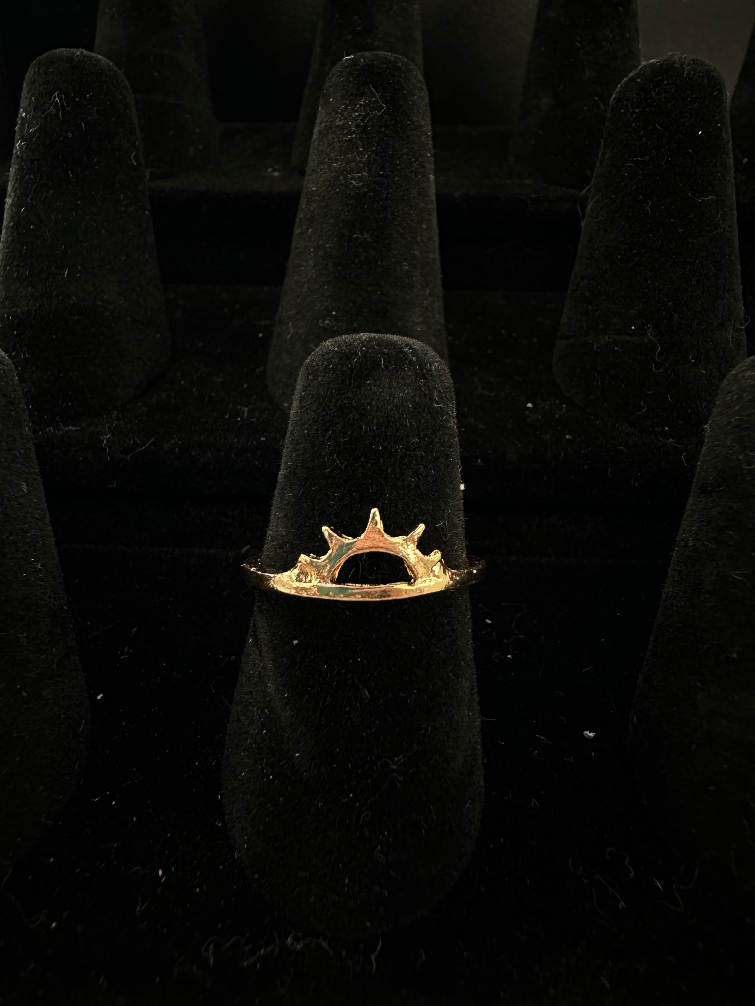 Gold Sun Ring