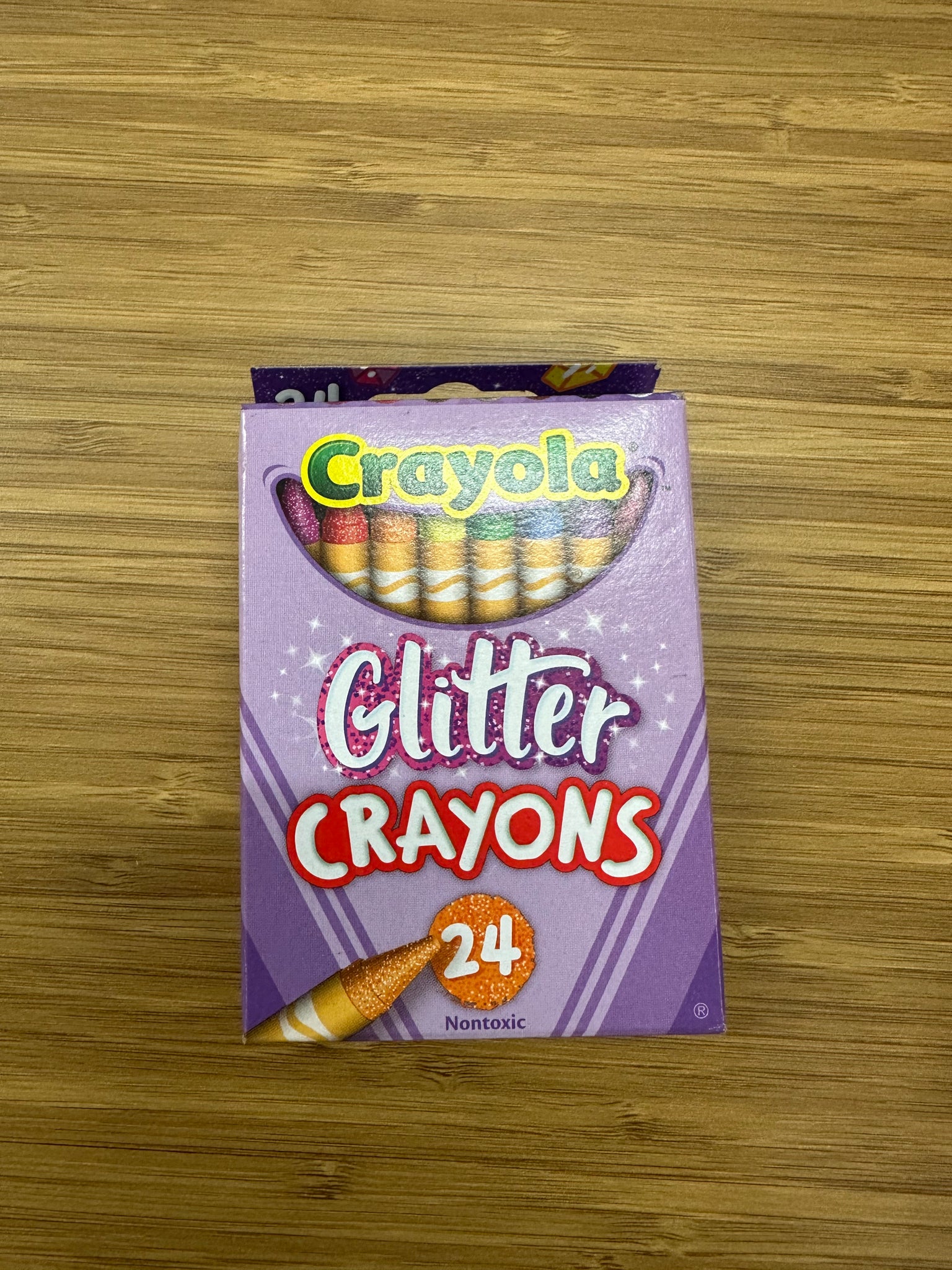 Crayola Glitter Crayons 24 ct.