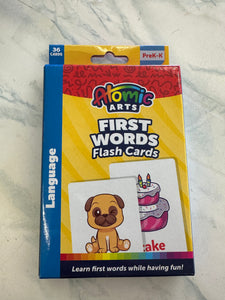 Atomic first Words Flashcards