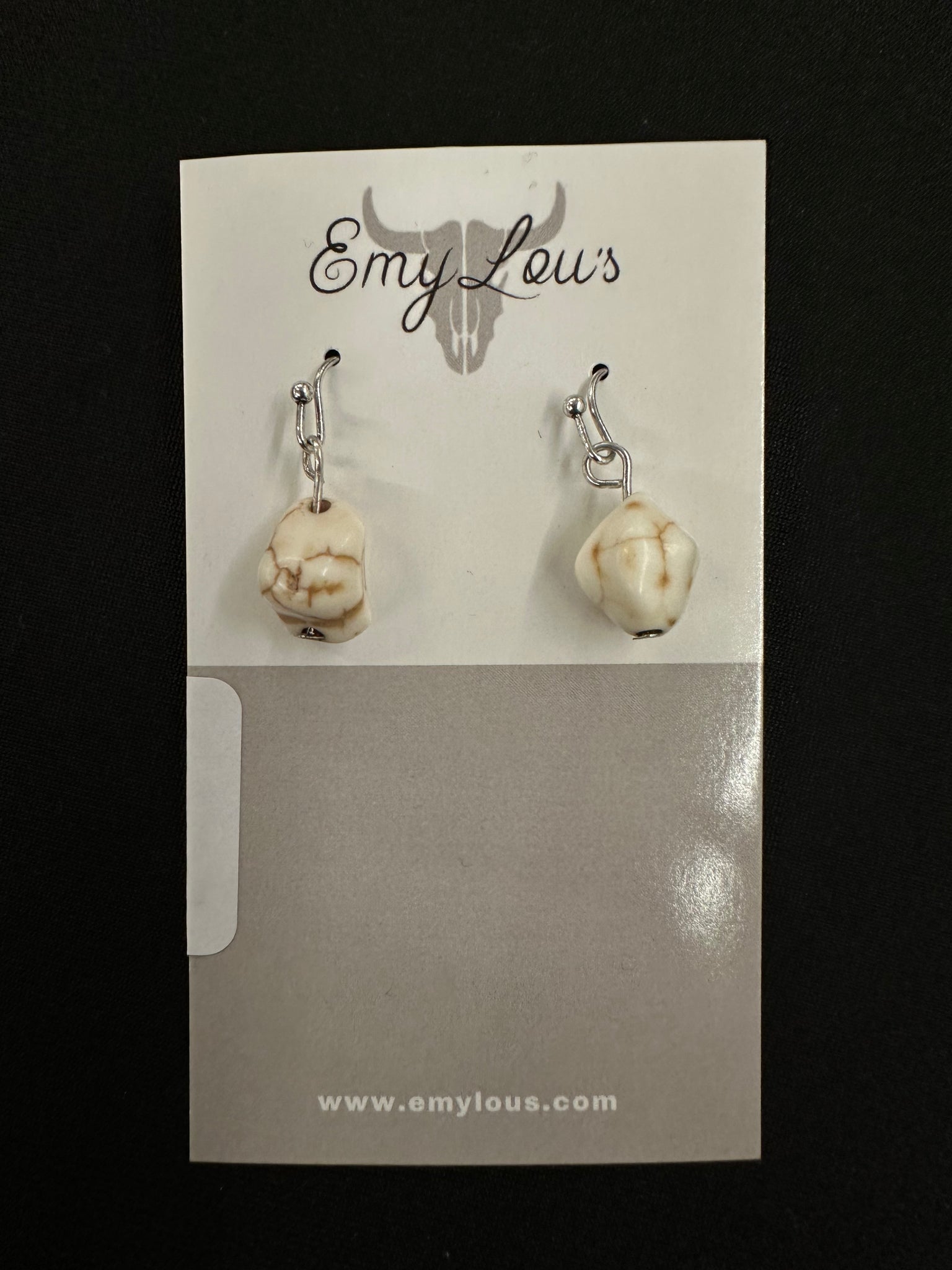 Ridgeland Concho Howlite Earrings