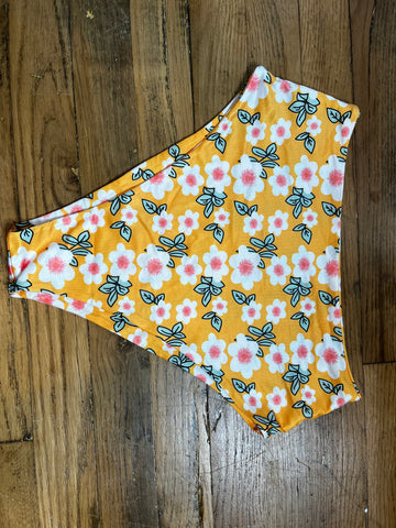 Yellow Floral Bikini Bottoms