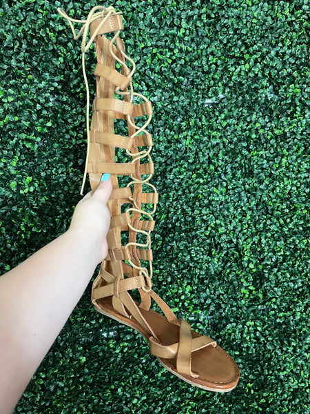 Aphrodite Lace Up Sandals