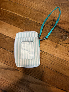 Zip-up ID Wrist Wallets