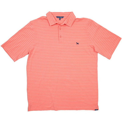 Simply Southern Mens Knit Polo - Melon