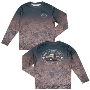 Simply Southern Mens Rashguard - Salty