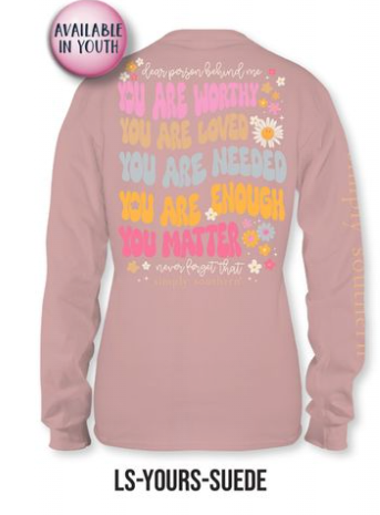 Youth Simply Southern LS You Are Tee