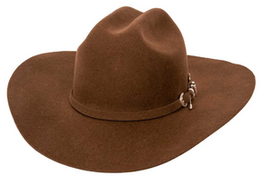 Cattleman Cowboy Felt Hat- Brown