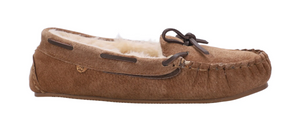 LAMO HANNAH MOCS: CHESTNUT