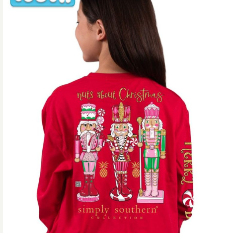 Youth Simply Southern Nuts Tee