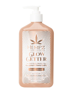 Hempz Glow Getter Bergamot & Warm Vanilla Herbal Body Moisturizer 17oz