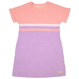 Simply Southern Terry T-Shirt Dress- Blush