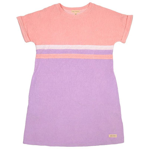 Simply Southern Terry T-Shirt Dress- Blush