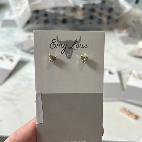 Simply Southern Triangle Rhinestone Stud