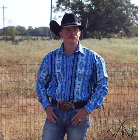 The Rustler Button Up