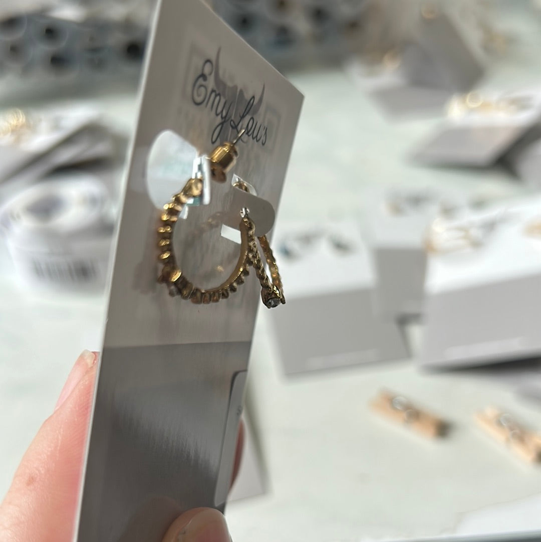 Simply Southern Gold Rhinestone Clicker