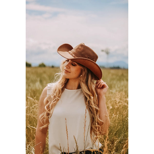 Women's Hollywood Cowboy Hat - Copper