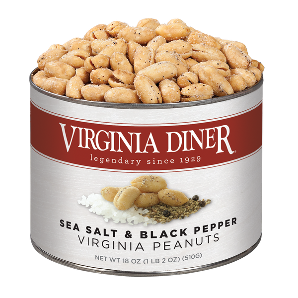 18 oz Sea Salt and Pepper Peanuts
