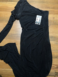 Black One Shoulder Dress