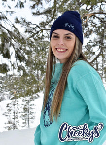 Be Pretty Navy Beanie
