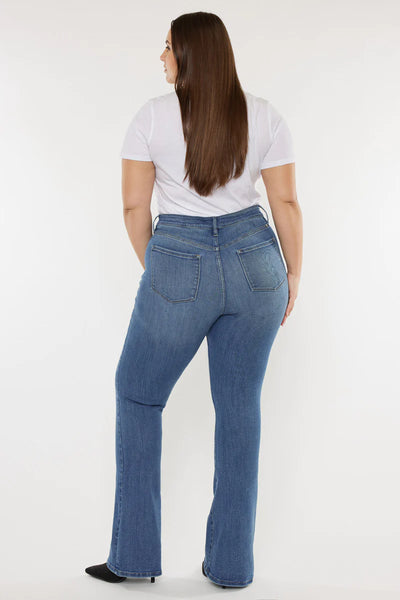 Kancan Mikali Plus High Rise Bootcut Jeans