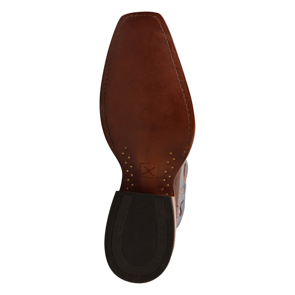 Twisted X Women's Ruff Stock 13" - Cafe & Sky Blue