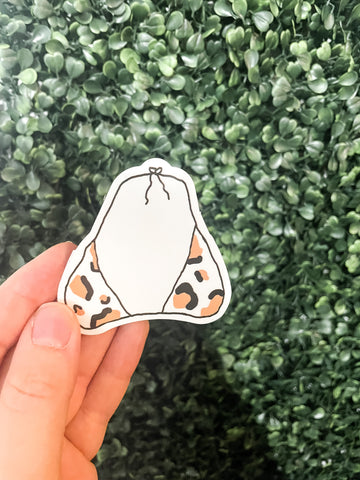 Bikini Top Sticker