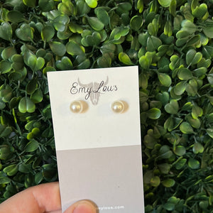Simply Southern Chunky Pearl  Stud