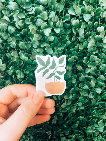 Boho Greenery Sticker