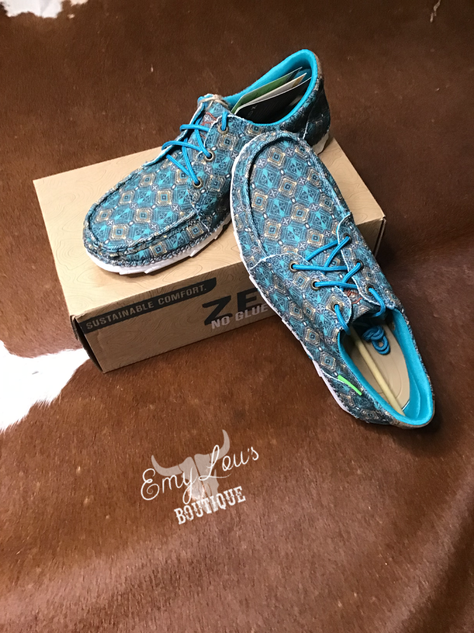 Twisted X Women’s Zero Casual Shoe\Turquoise
