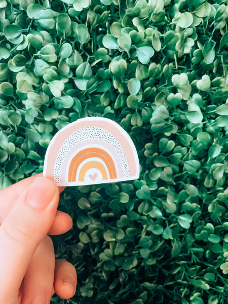 Boho Rainbow Sticker