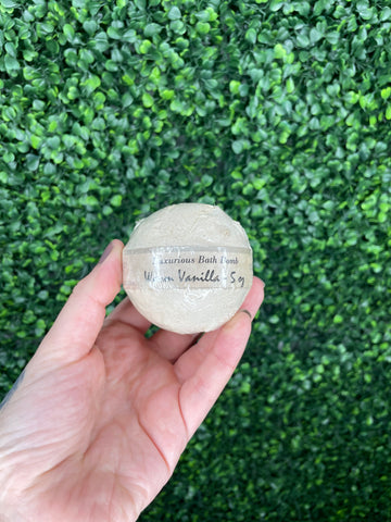 Warm Vanilla Bath Bomb