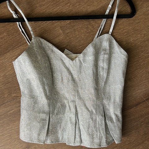 Glitzy Gal Cropped Tank