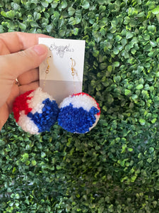 Pom Pom Earrings