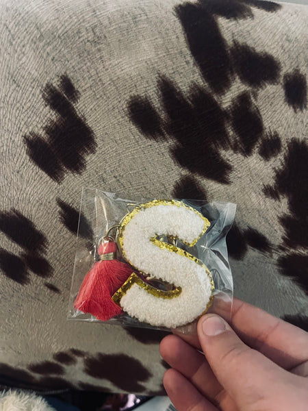 Simply Southern Varisty Keychain