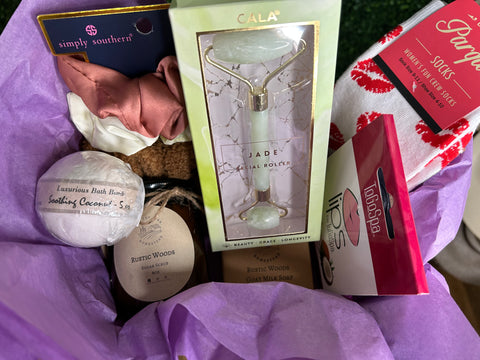 Valentines Self Care Basket