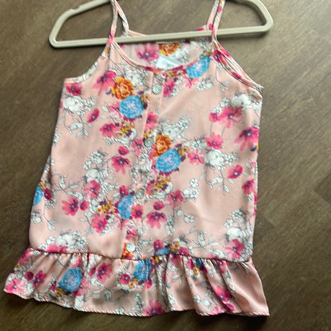 Blush Pink Floral Tank