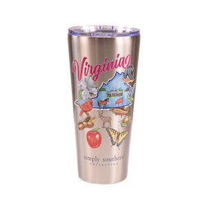 Simply Southern 20oz Tumbler - Virginia