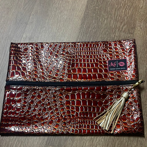Makeup Junkie Bag- Gator