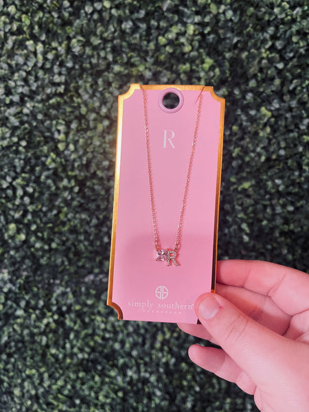 Simply Southern Initial Jewel Necklaces