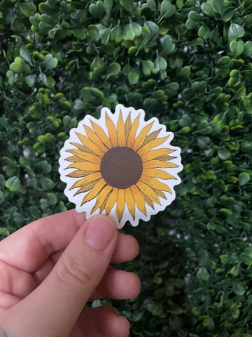 Sunflower Sticker